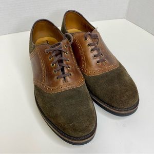 Walk-Over men’s saddle oxford shoes